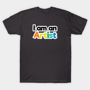 I am an Artist | Gray T-Shirt